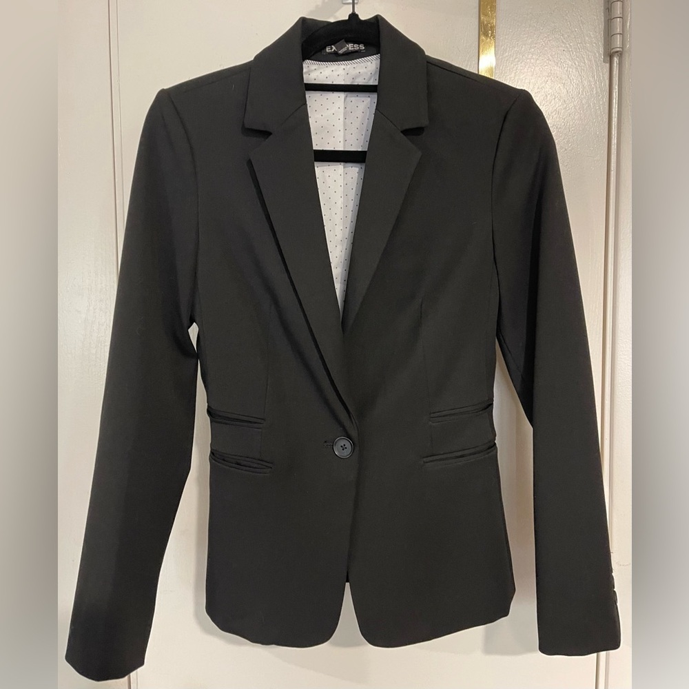 Express, Never worn, Blazer, black, size 2